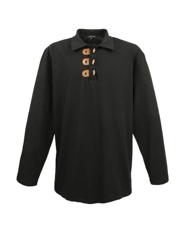POLO MAJICA DUGIH RUKAVA crna LV-604 3XL 4XL 